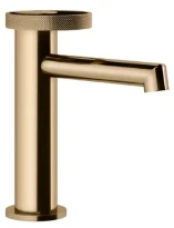 GESSI Anello Mitigeur lavabo, sans vidage, avec flexibles de raccordement. Warm Bronze PVD