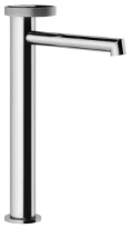 Gessi Anello Mitigeur lavabo rehaussé, bec long, sans vidage, avec flexibles de raccordement. chromé