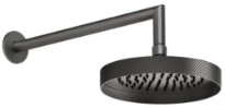 GESSI Anello Douchette latérale orientable. Black Metal Brossé PVD
