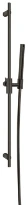 GESSI Anello Barre de douche complète avec douchette anticalcaire, flexibles 1,50 m Aged Bronze