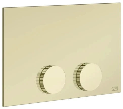 GESSI Ingranaggio Total Look Plaques de déclenchement pour TECE Brass PVD