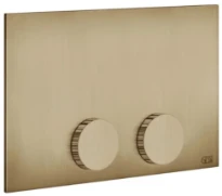 GESSI Ingranaggio Total Look Plaques de déclenchement pour TECE Warm Bronze Br. PVD