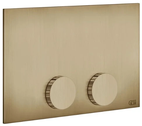 GESSI Ingranaggio Total Look Plaques de déclenchement pour TECE Warm Bronze Br. PVD