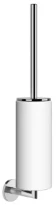 Gessi Anello Accessoires Porte-brosse mural blanc. chromé