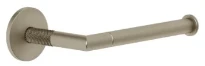 Gessi Anello Accessoires Porte-papier mural horizontal ou vertical. Finox nickel brossé