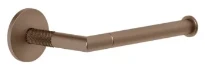 GESSI Anello Accessories Porte-papier mural horizontal ou vertical. Cuivre Brossé PVD