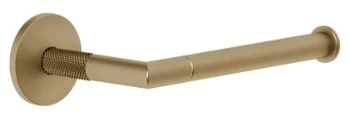 Gessi Anello Accessories Horizontale of verticale wand-toiletrolhouder Warm Bronze Br. PVD