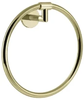 GESSI Anello Accessories Anneau porte-serviette. Brass PVD