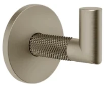 GESSI Anello Accessories Patère. Finox Brushed Nickel