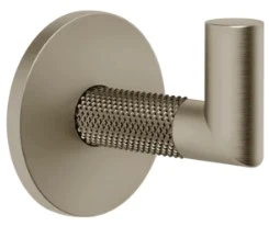 GESSI Anello Accessories Patère. Finox Brushed Nickel