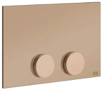 GESSI Anello Total Look Plaques de déclenchement pour TECE Cuivre PVD