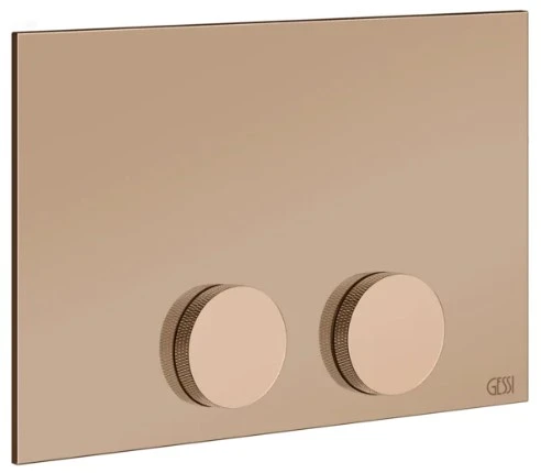 GESSI Anello Total Look Plaques de déclenchement pour TECE Cuivre PVD