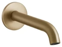 GESSI Flessa Bec de lavabo mural moyen Warm Bronze Br. PVD