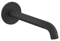 Gessi Flessa Bec de lavabo mural long Noir XL