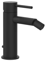 GESSI Flessa Mitigeur bidet, avec flexibles de raccordement et vidage. Noir XL