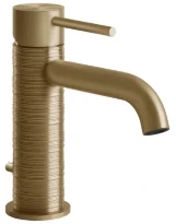 GESSI Trame Mitigeur lavabo, avec vidage et flexibles de raccordement. Warm Bronze Br. PVD