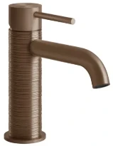Gessi Trame Mitigeur lavabo, sans vidage, avec flexibles de raccordement. Cuivre Brossé PVD