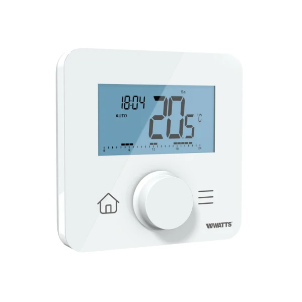 Watts Vision H&C digitale klokthermostaat RF - draadloos - Wit - BT-DP03 HC RF