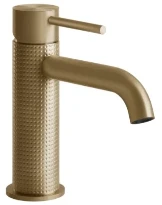 GESSI Cesello Mitigeur lavabo, sans vidage, avec flexibles de raccordement. Warm Bronze Br. PVD