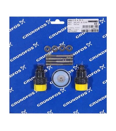 GRUNDFOS WSS Kit, valve/diaph. SD-S-PP/E/C-1