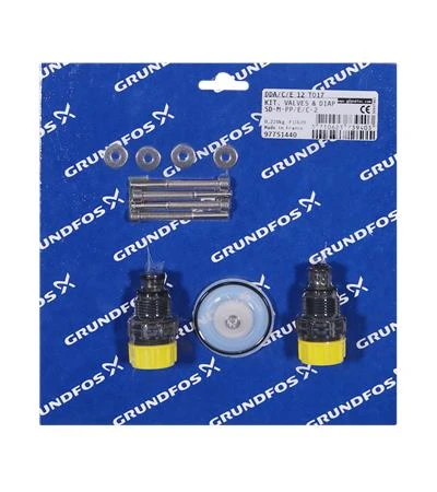 GRUNDFOS WSS Kit, valve/diaph. SD-M-PP/E/C-2