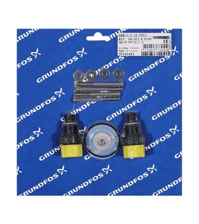 GRUNDFOS WSS Kit, valve/diaph. SD-M-PP/V/C-1