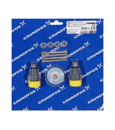 GRUNDFOS WSS Kit, valve/diaph. SD-M-PVC/E/C-1