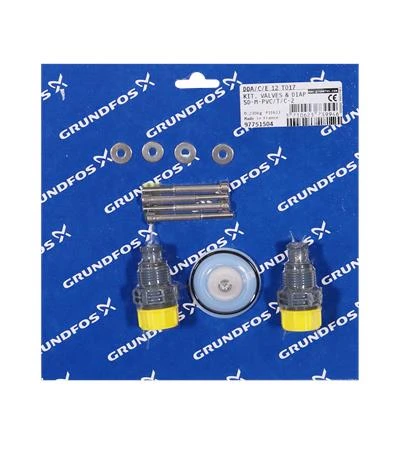 GRUNDFOS WSS Kit, valve/diaph. SD-M-PVC/T/C-2