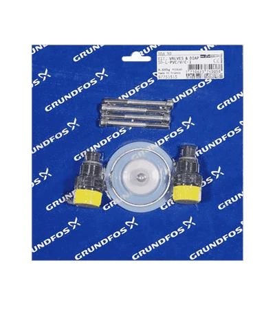GRUNDFOS WSS Kit, valve/diaph. SD-L-PVC/V/C-1