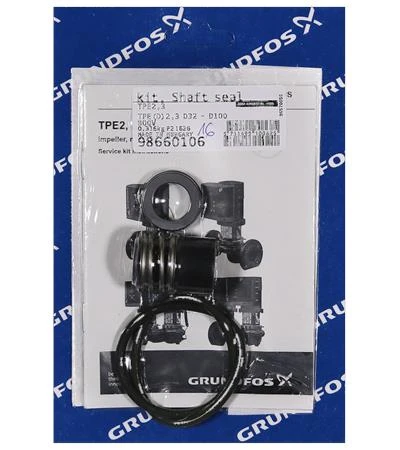 GRUNDFOS WSS Kit, Shaft seal MG13/16-G6 - BQQV
