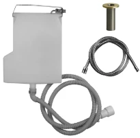 GESSI Bath316 Système de récupération eau pour flexible de douchette bain-douche. Non compatible avec 01669, 01658, 01663 et 01664. Brushed Brass PVD