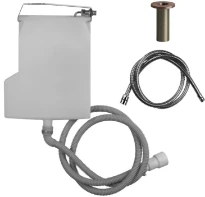 GESSI Bath316 Système de récupération eau pour flexible de douchette bain-douche. Non compatible avec 01669, 01658, 01663 et 01664. Cuivre Brossé PVD