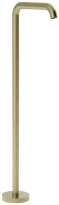 Gessi Bath316 Bec de baignoire au sol. À compléter par commande séparée laiton brossé PVD