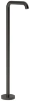 GESSI Bath316 Bec de baignoire au sol. À compléter par commande séparée Black Metal Brossé PVD