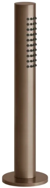 Gessi Bath316 Conus handdouchehouder met antikalk-handdouche en buigzame slang 1,50 m Geb. Koper PVD