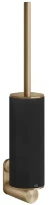 Gessi 316Accessoires Porte-brosse mural blanc Warm Bronze Br. PVD