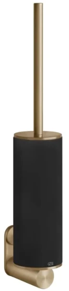 Gessi 316Accessoires Porte-brosse mural blanc Warm Bronze Br. PVD