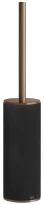 GESSI 316Accessories Porte-balayette à poser noir. Cuivre Brossé PVD