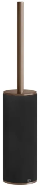 GESSI 316Accessories Porte-balayette à poser noir. Cuivre Brossé PVD
