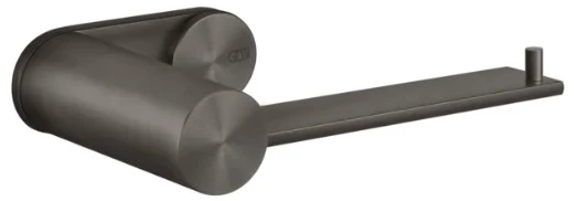 Gessi 316Accessoires Porte-papier mural Black Metal Brossé PVD