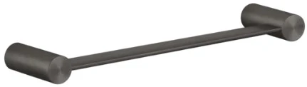 GESSI 316Accessories Porte-serviette 30 cm. Black Metal Brossé PVD