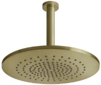 GESSI Shower316 Douchette au plafond orientable. Brushed Brass PVD