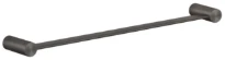 GESSI 316Accessories Porte-serviette 45 cm. Black Metal Brossé PVD