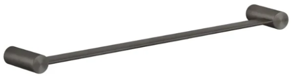 GESSI 316Accessories Porte-serviette 45 cm. Black Metal Brossé PVD