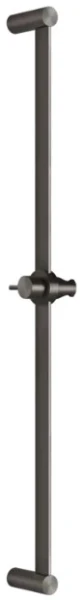 Gessi Shower316 Glijstang Geb. Zwart Metaal PVD
