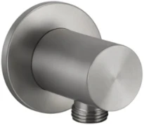 GESSI Shower316 Sortie murale coudée. Steel Brushed
