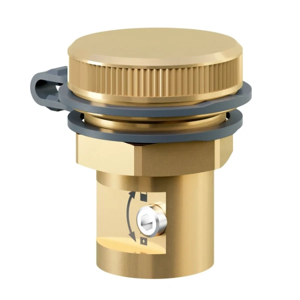 Komfort vul/aftap adapter 3/4 M - tbv inregelventiel 51002031-36