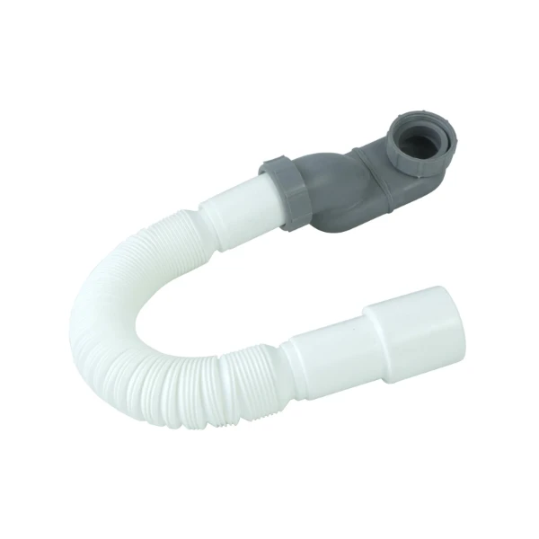 Procasa Caballo siphone extra plat 6/4 x 40 mm - avec flexible 40 x 1000 mm