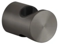GESSI Shower316 Support fixe pour douchette. Black Metal Brossé PVD