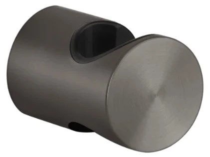 GESSI Shower316 Support fixe pour douchette. Black Metal Brossé PVD